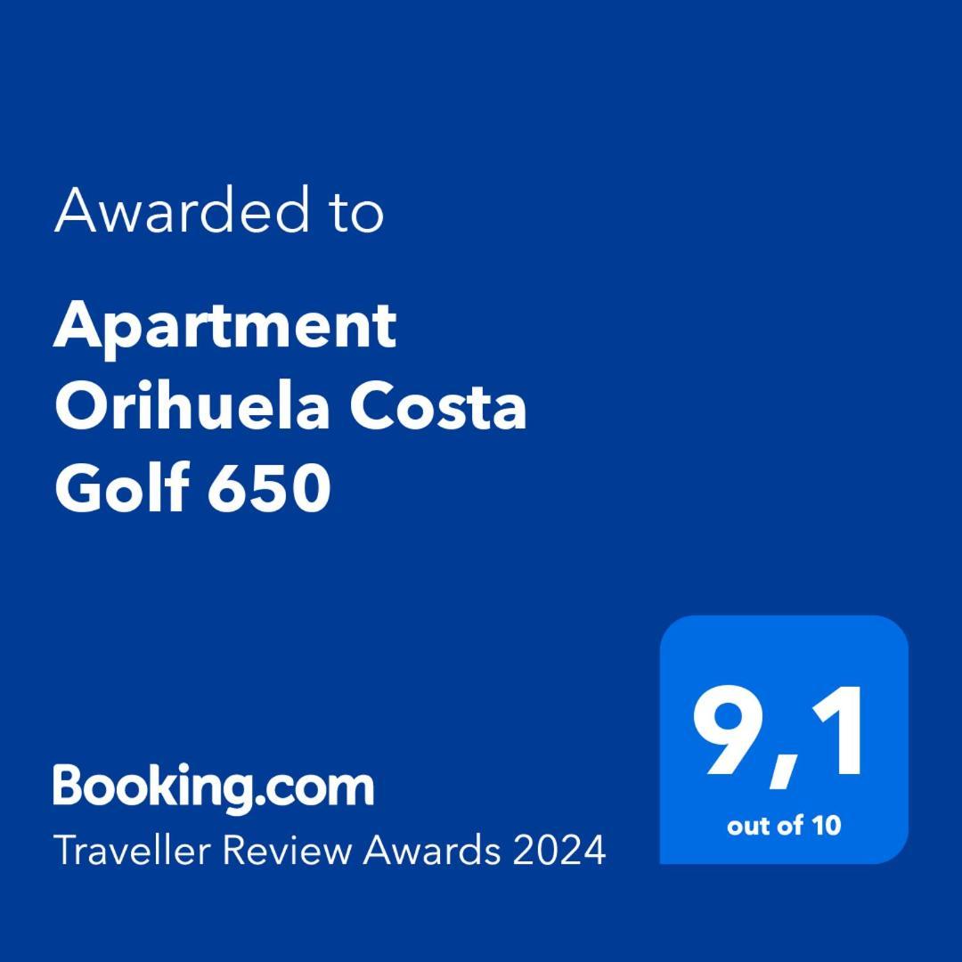 Apartment Orihuela Costa Golf 650 Los Dolses Zewnętrze zdjęcie